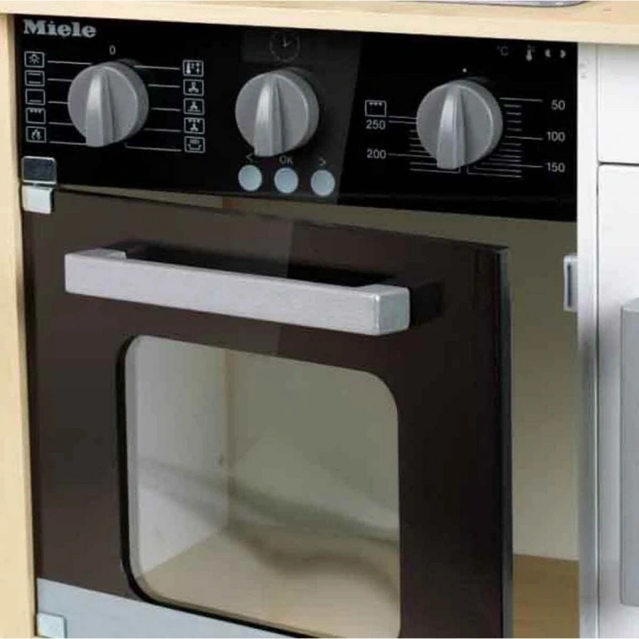 Sesli ve Işıklı Miele Aksesuarlı Ahşap Mutfak Seti