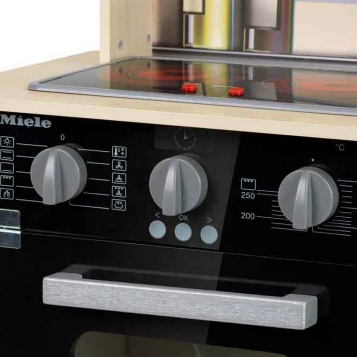 Sesli ve Işıklı Miele Aksesuarlı Ahşap Mutfak Seti