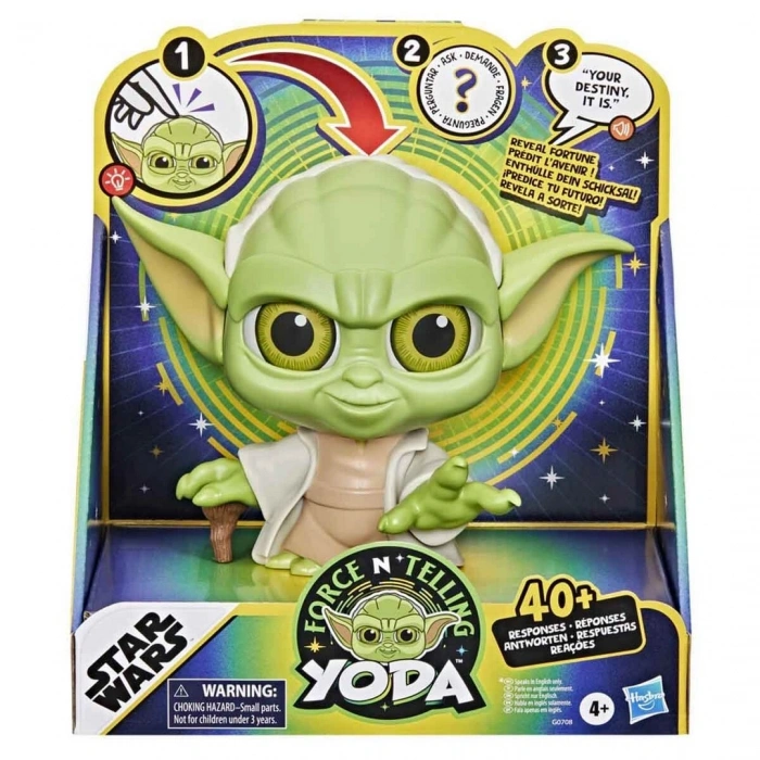 Sesli ve Işıklı Star Wars Force N Telling Yoda Figür 15 cm