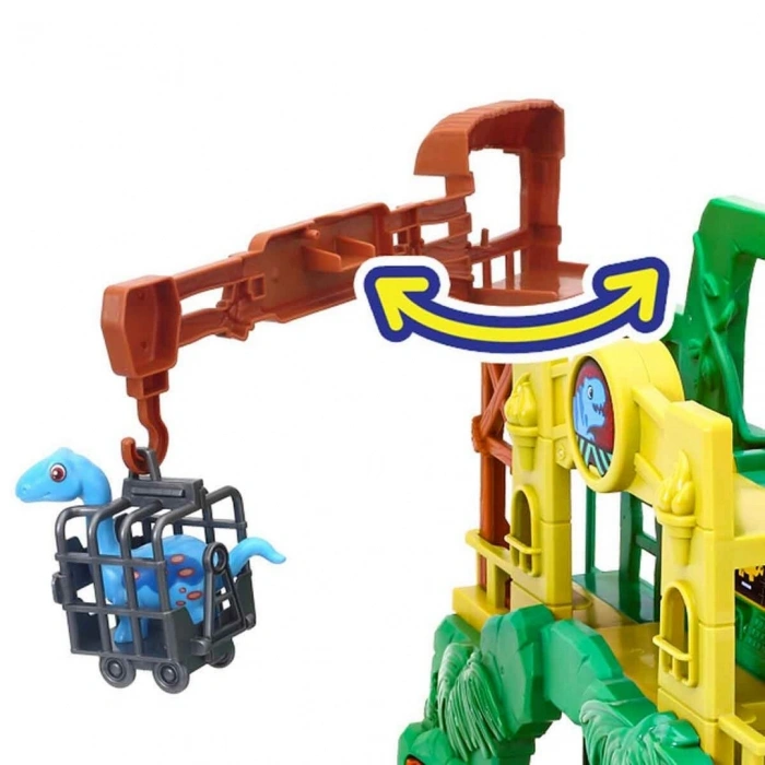 Sesli ve Işıklı Tiny Kiddom Dino Kreş Kulesi Oyun Seti 28 Parça