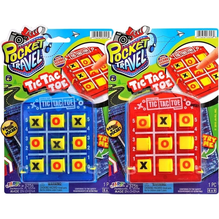 Seyahat Boyu Tic Tac Toe Oyunu