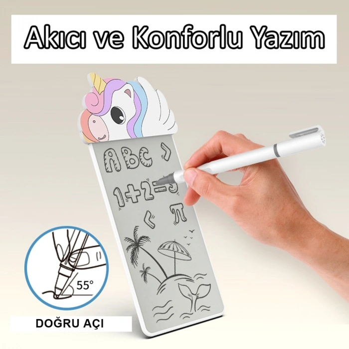 Silikon Figürlü Manyetik Mini Yazı Tahtası 5,5 - 14 cm
