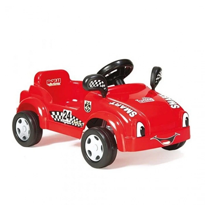 Smart Oto Pedallı Kırmızı Araba