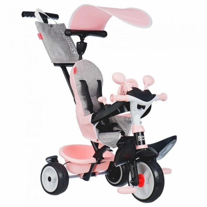 Smoby Baby Driver 3 Tekerlekli Bisiklet Pembe