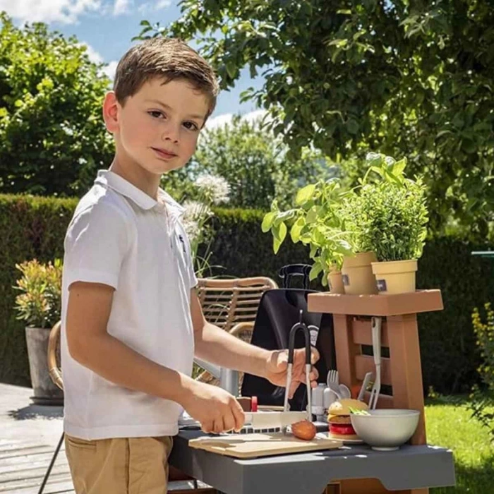 Smoby Garden Kitchen Barbekü Oyun Seti