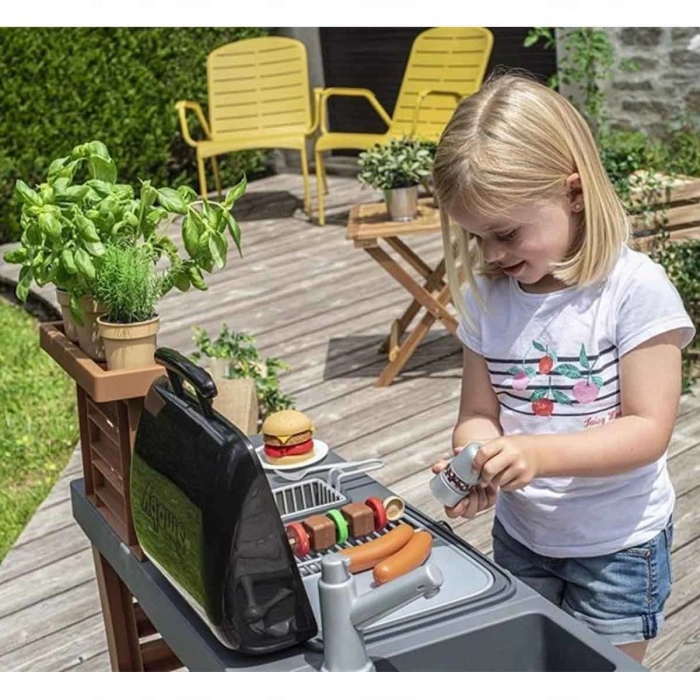 Smoby Garden Kitchen Barbekü Oyun Seti