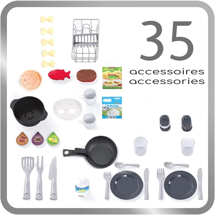 Smoby Kitchen Tech Edition Mutfak Seti 7600311052