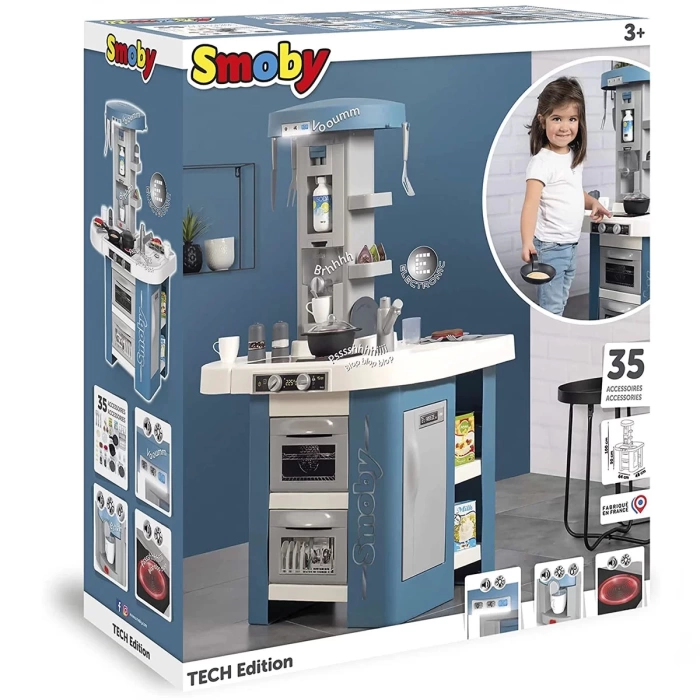 Smoby Kitchen Tech Edition Mutfak Seti 7600311052