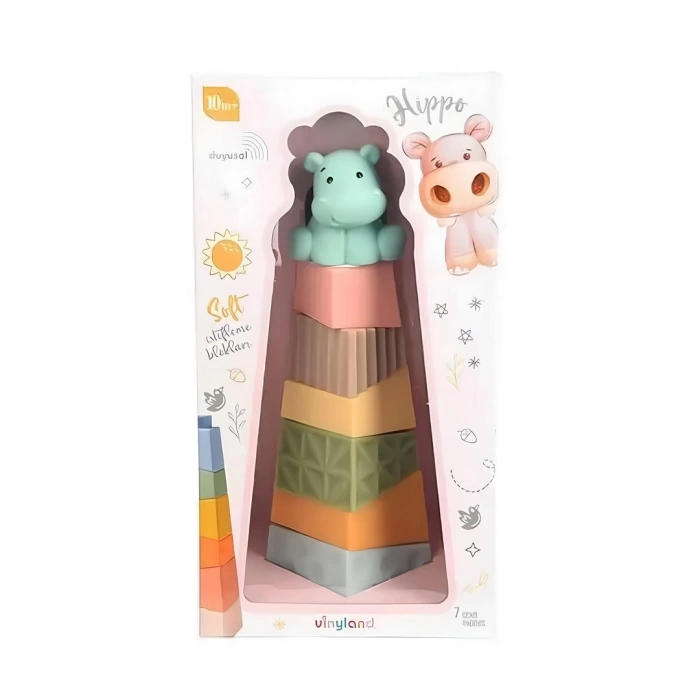 Soft İstifleme Piramit Koala 8li Set