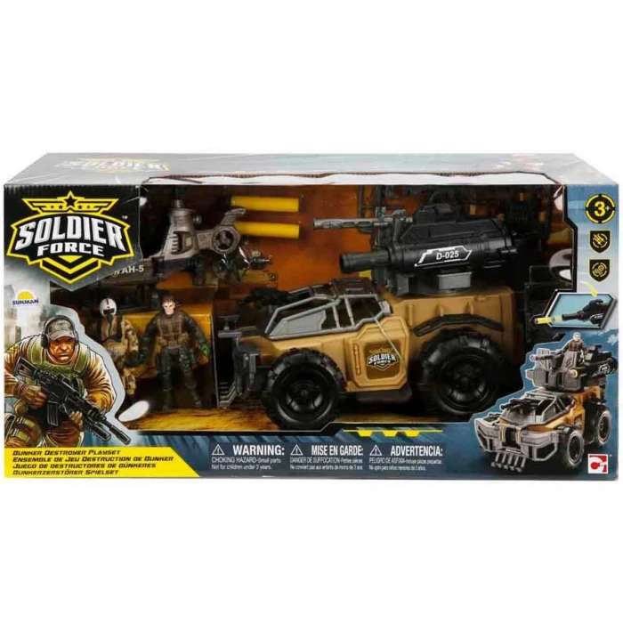 Soldier Force Hedefli Askeri Oyun Seti