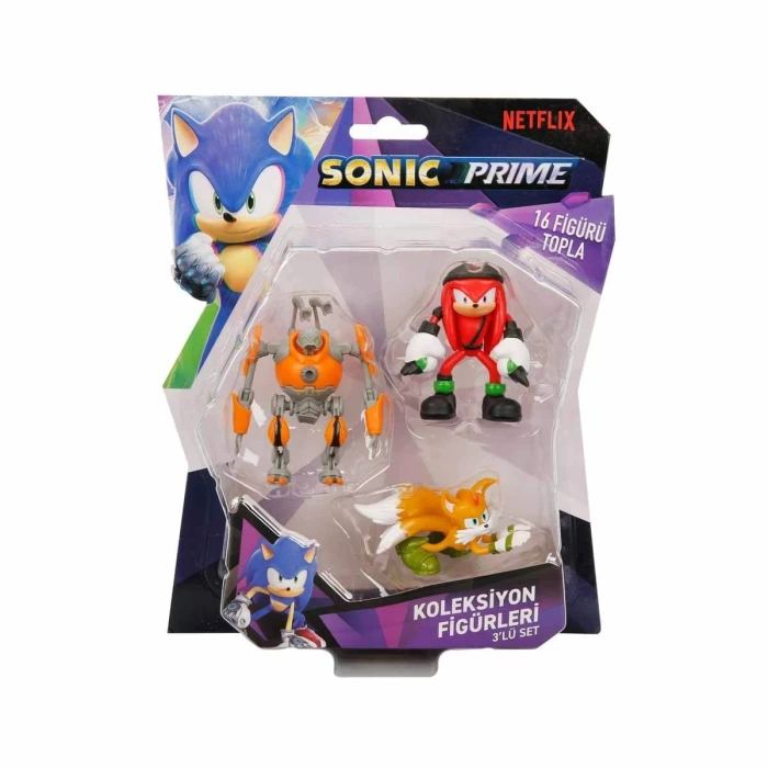 Sonic Prime 3lü Figür Seti SON2020