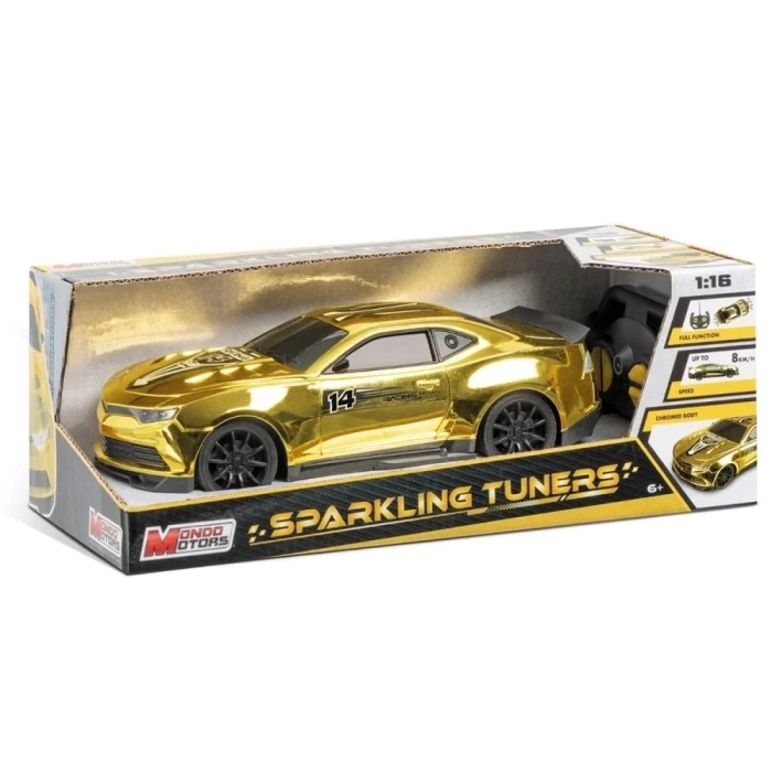 Sparkling Tuners 1/16 Altın 27MHZ Kumandalı Araba