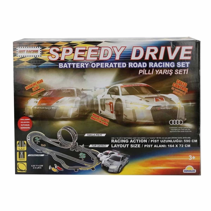 Speedy Drive Pilli Yarış Pisti