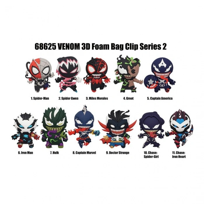 Spider-Man Venom Klipsli Figür Seri 2