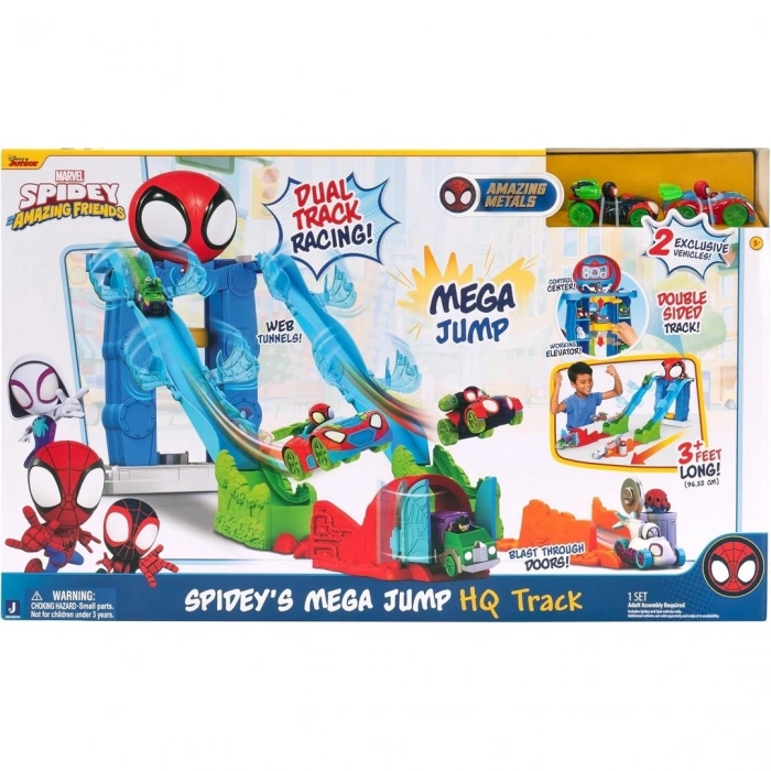 SPİDEY MEGA JUMP Karargahı Pisti