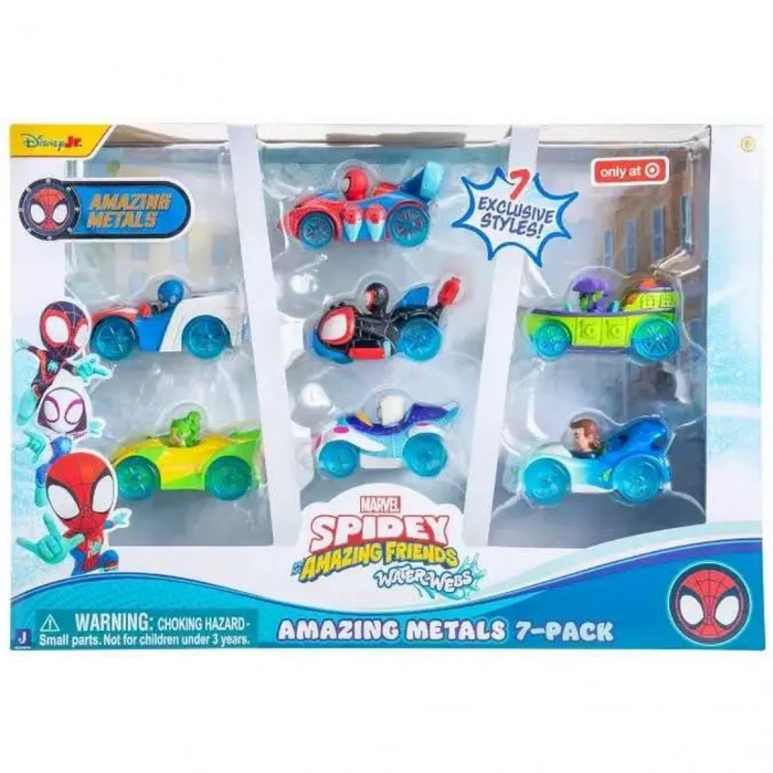 Spidey Metal Araçlar 7li Set