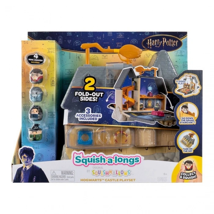 Squish-a-longs Harry Potter Hogwarts Şatosu Oyun Seti