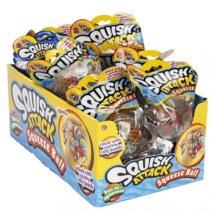 Squish Yumuşak Fışkıran Renkli Top