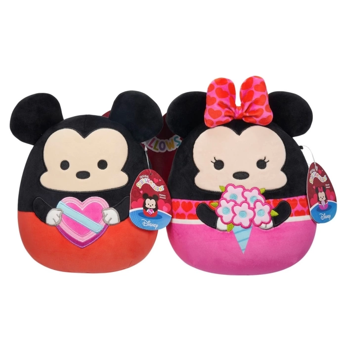 Squishmallows Disney Mickey ve Minnie 2li 20 cm