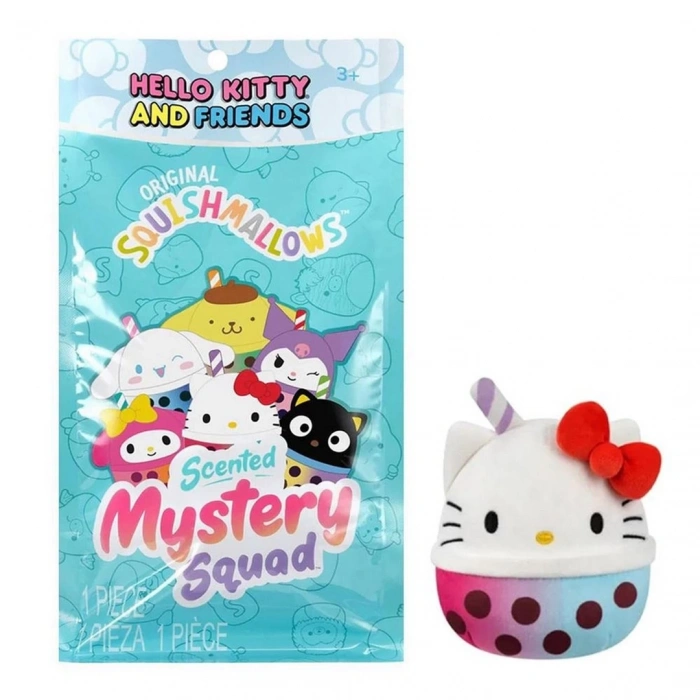 Squishmallows Mystery Squad Hello Kitty Sürpriz Figür 13 cm