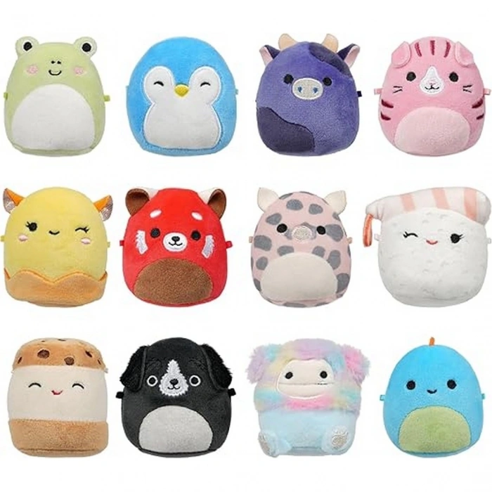 Squishmallows Orijinal Micromallows 12li Paket