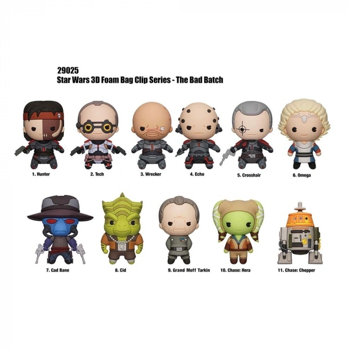 Star Wars Bad Batch Klipsli Figür