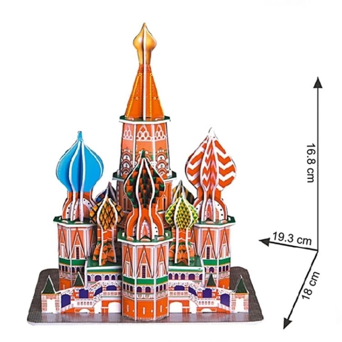 St.BasilS Cathedral 3D Puzzle