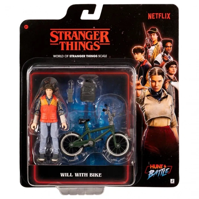 Stranger Things Bisikletli Figür