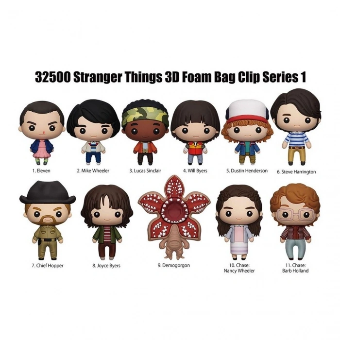 Stranger Things Klipsli Figür Seri 1