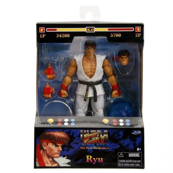Street Fighter II Ryu Figürü