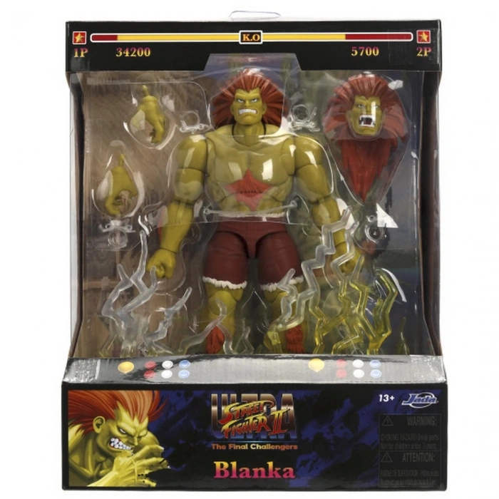 Street Fighter ll Blanka Figür