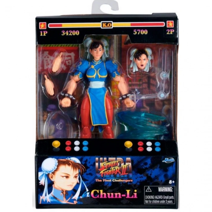 Street Fighter Seri II Chun-Li Figürü