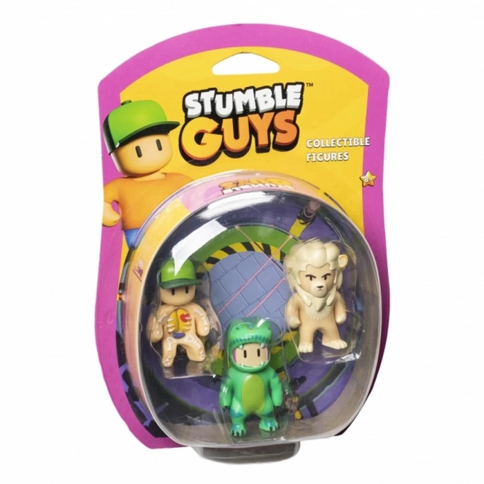 Stumble Guys 3lü Aksiyon Figür Set