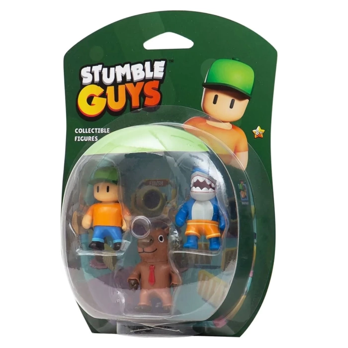 Stumble Guys 3lü Figür Set