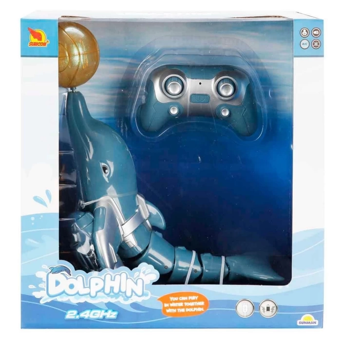 Suncon Işıklı USB Şarjlı Uzaktan Kumandalı Yunus Balığı