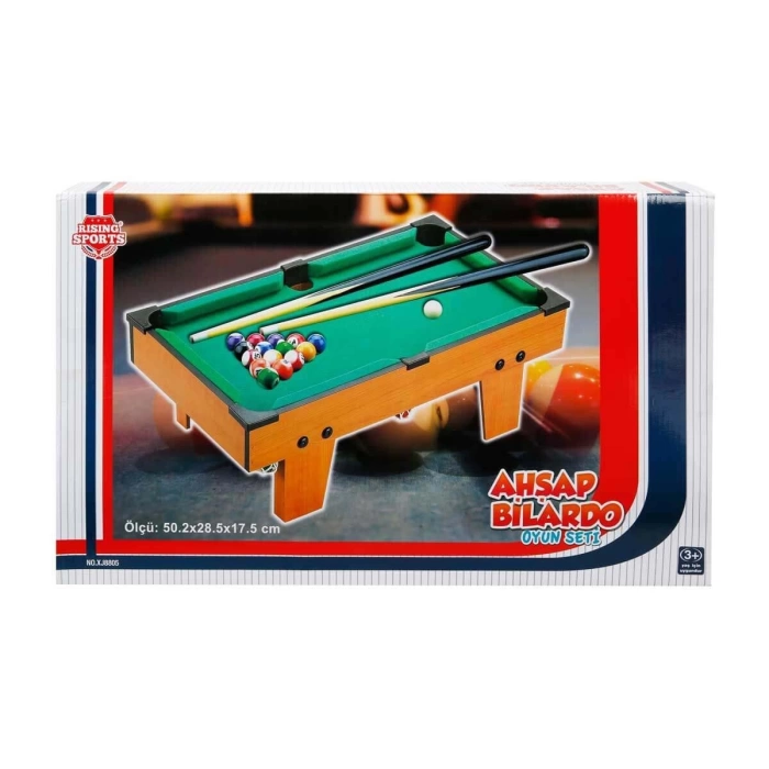 Sunman Ahşap Ayaklı Küçük Bilardo