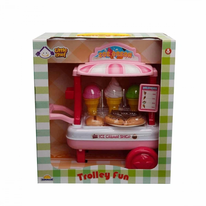 Sunman Little Chef Dondurma Arabası Oyun Seti