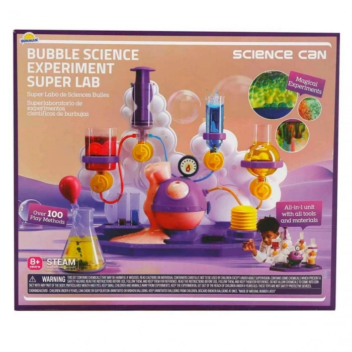 Süper Köpük Laboratuvarı 61 Parça