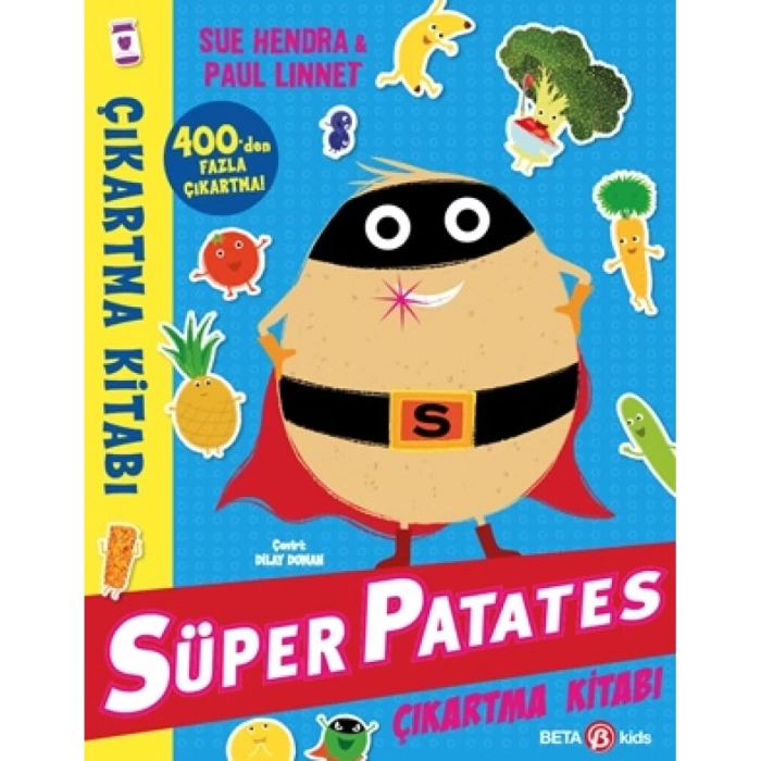 Süper Patates Çıkartma Kitabı