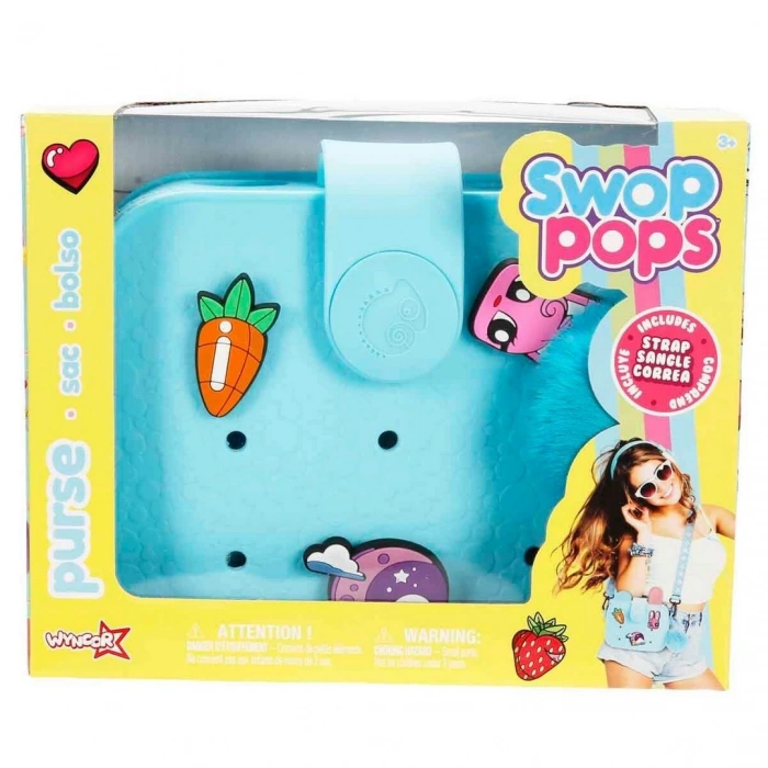 Swop Pops Mavi El ve Omuz Çantası