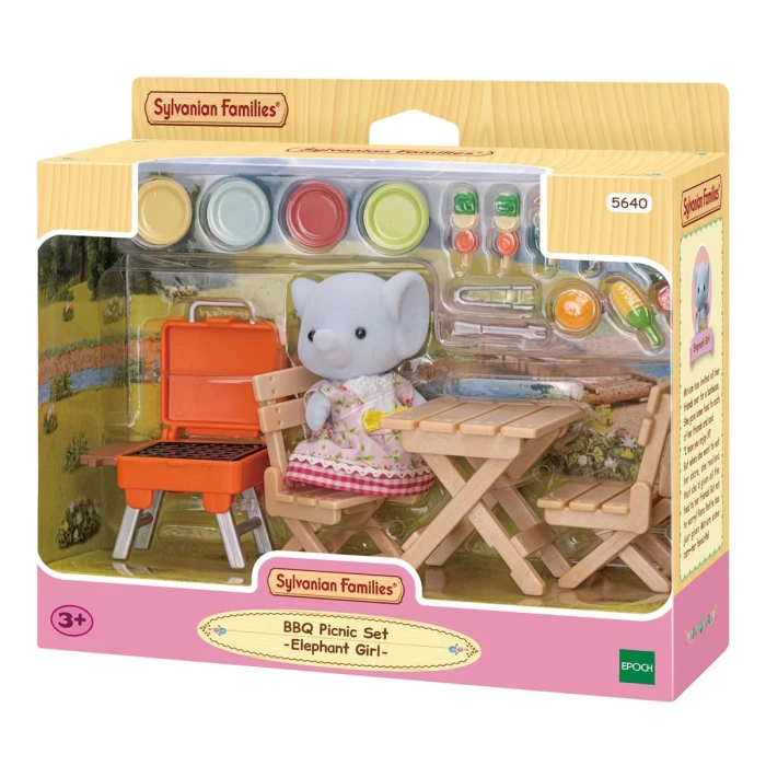 Sylvanian Families Barbekü Piknik Fil Kız 5640