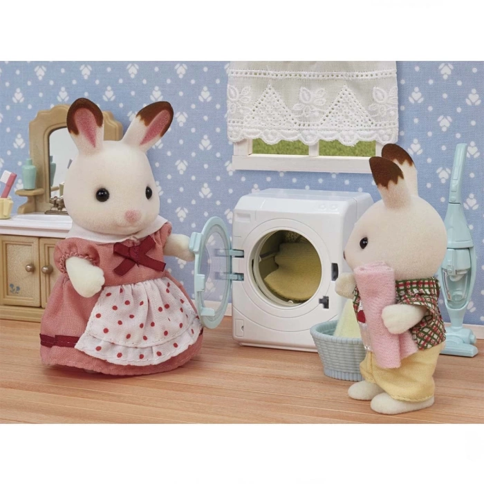 Sylvanian Families Çamaşır Makinesi ve Elektrik Süpürgesi Seti 5445