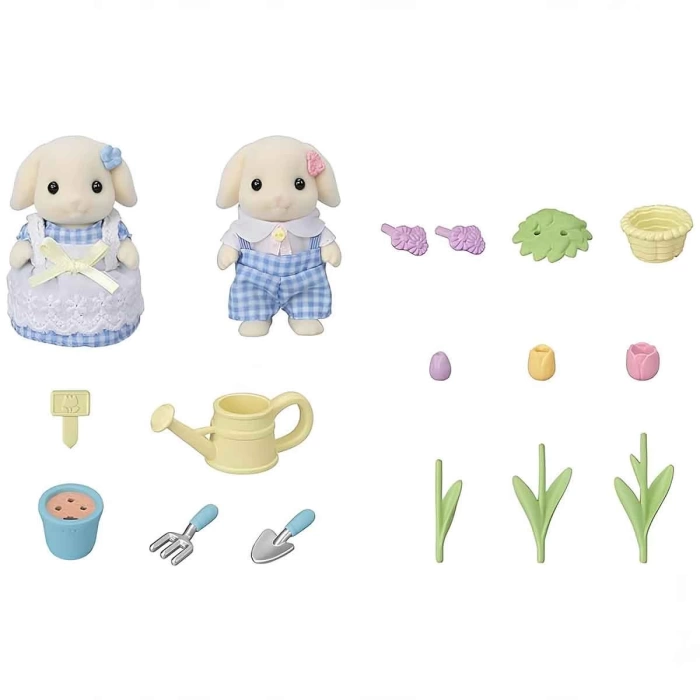 Sylvanian Families Flora Tavşan Kardeşler Bahçıvanlık Seti 5736