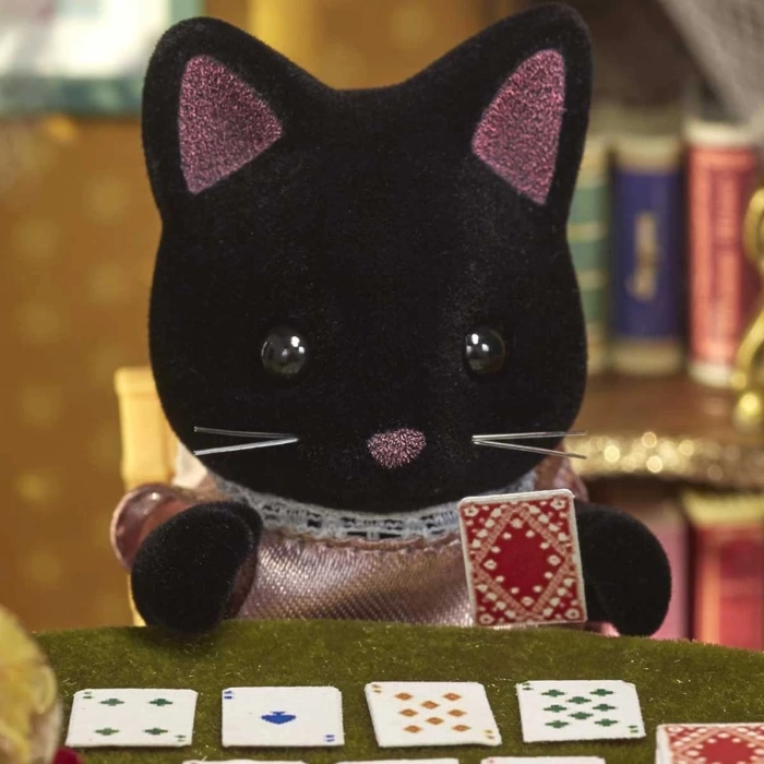 Sylvanian Families Kara Kedi Ailesi 5530