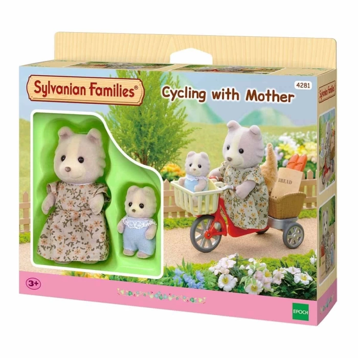 Sylvanian Families Köpek Ailesi Bisiklet Seti 4281