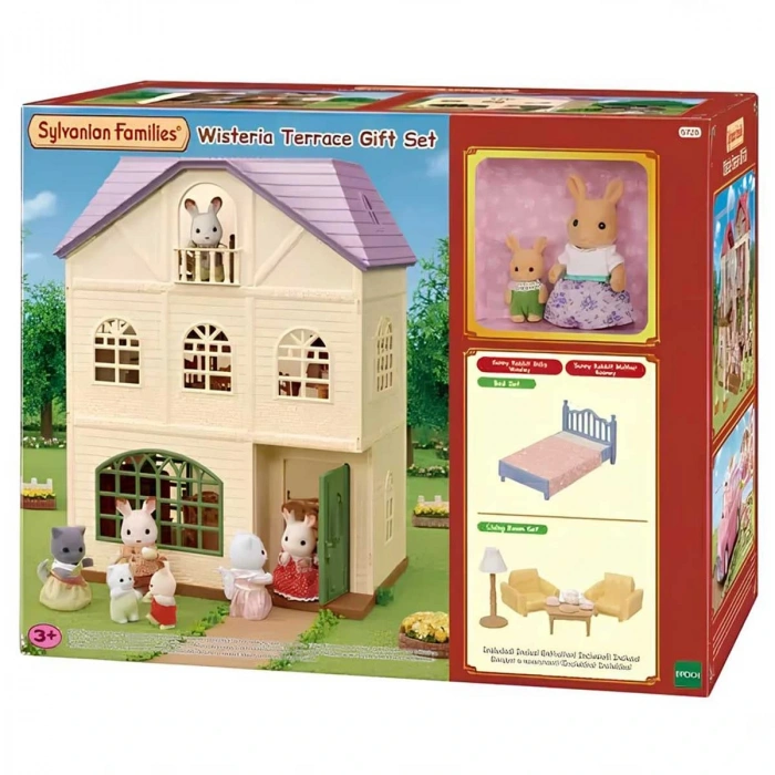 Sylvanian Families Wisteria Teraslı Ev Seti