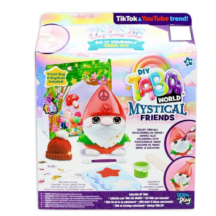 Taba World Mystical Friends Anahtarlık Seti Gnome