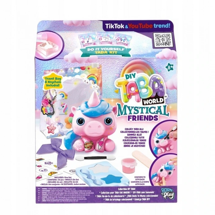 Taba World Mystical Friends Anahtarlık Seti Unicorn