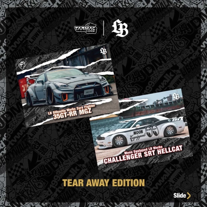 Tarmac Cards Liberty Walk Koleksiyonluk Kartları Cilt 01 Kutu TC-LBC-01