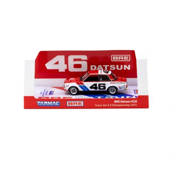 Tarmac Works 1/64 BRE Datsun 510 Trans-Am 2.5 Championship 1971 #46 - USA Special Edition